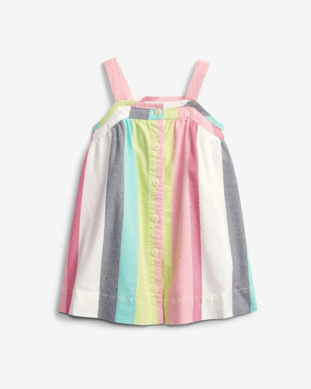 GAP Baby Stripe Button Haljina dječja